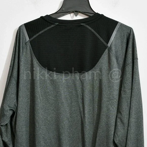 Spyder Active Men’s Long Sleeve T-Shirt  in gray - Picture 4 of 4